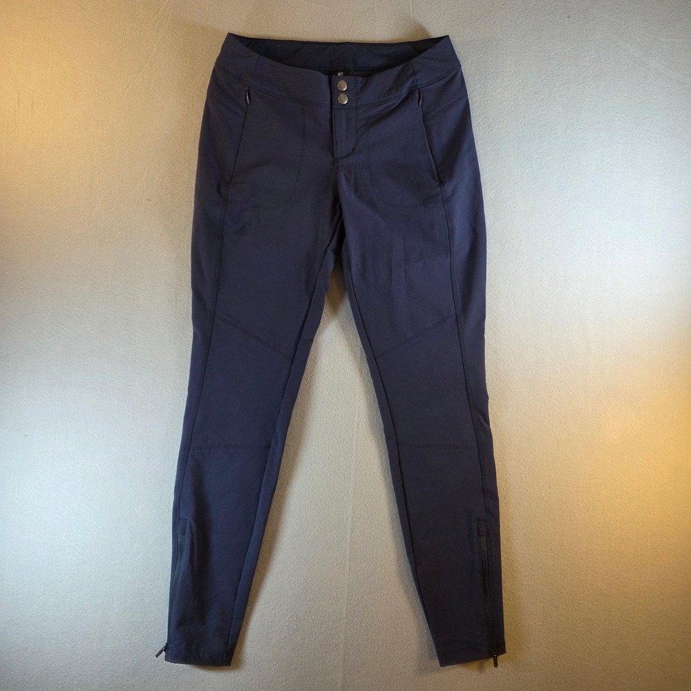 Kuhl Transcendr Navy Blue Hiking Pants Skinny Ankle Zip Size 2 Reg Gorpcore - Picture 2 of 12
